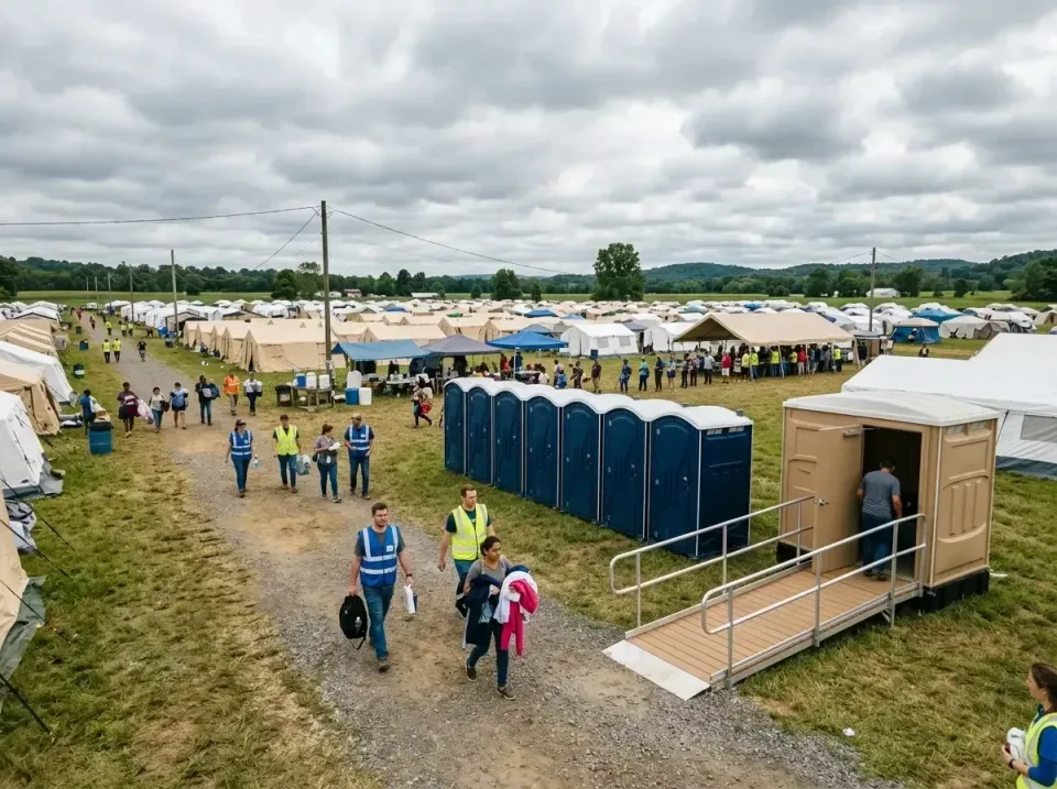 disaster-relief-camp-restrooms-010 — frequently asked questions, Dumpster & Portable Bathrooms Rental in Burlington, IA